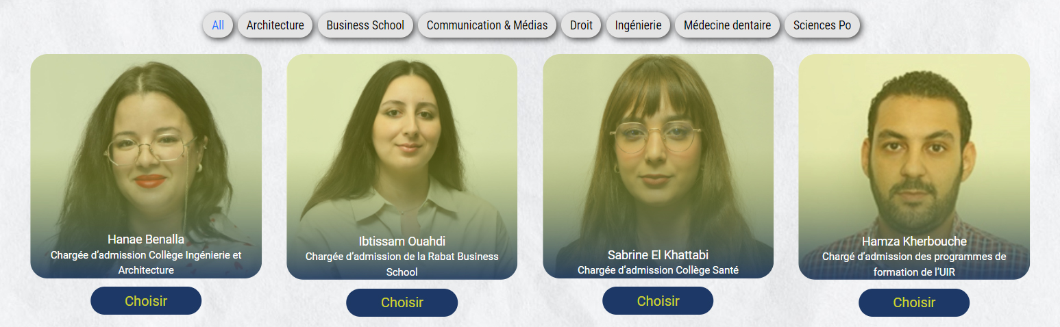 choisir le représentant de l'UIR